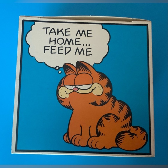 Vintage Garfield Kids Cube Box RARE - Picture 7 of 11